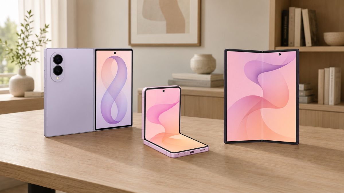 Samsung Galaxy Z Flip8, Z Fold8 e Z Fold8 Ultra